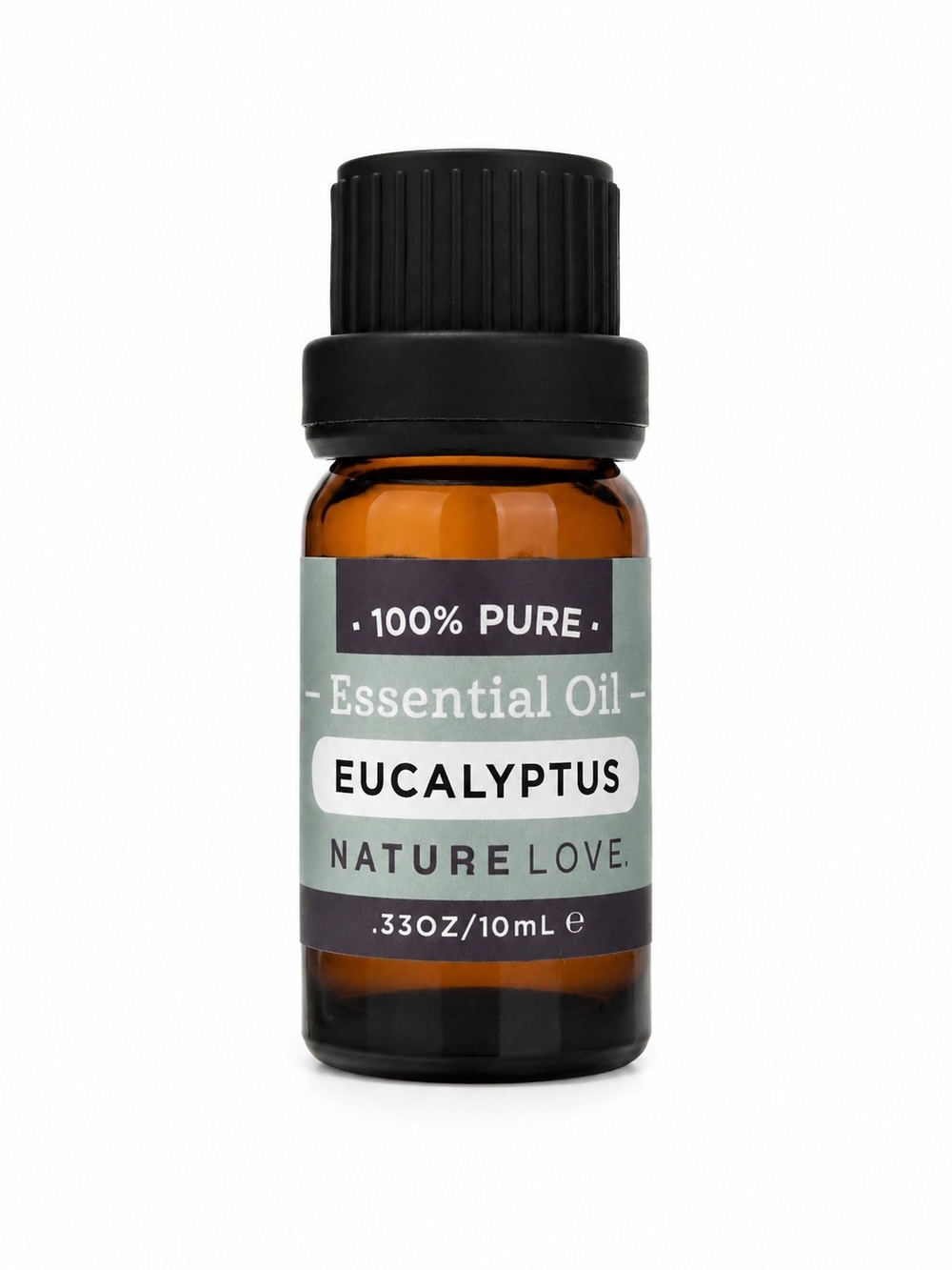 Nature Love 100% Pure Eucalyptus Essential Oil .33 oz / 10ml NWT
